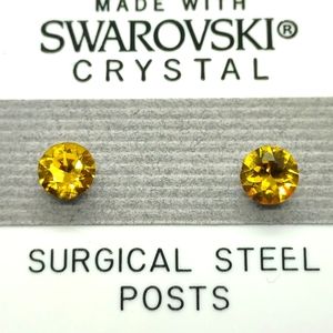 Swarovski Elements Stud Earrings